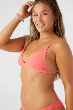 SALTWATER SOLIDS SEASIDE TRIANGLE TOP