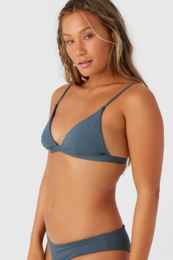 SALTWATER SOLIDS SEASIDE TRIANGLE TOP