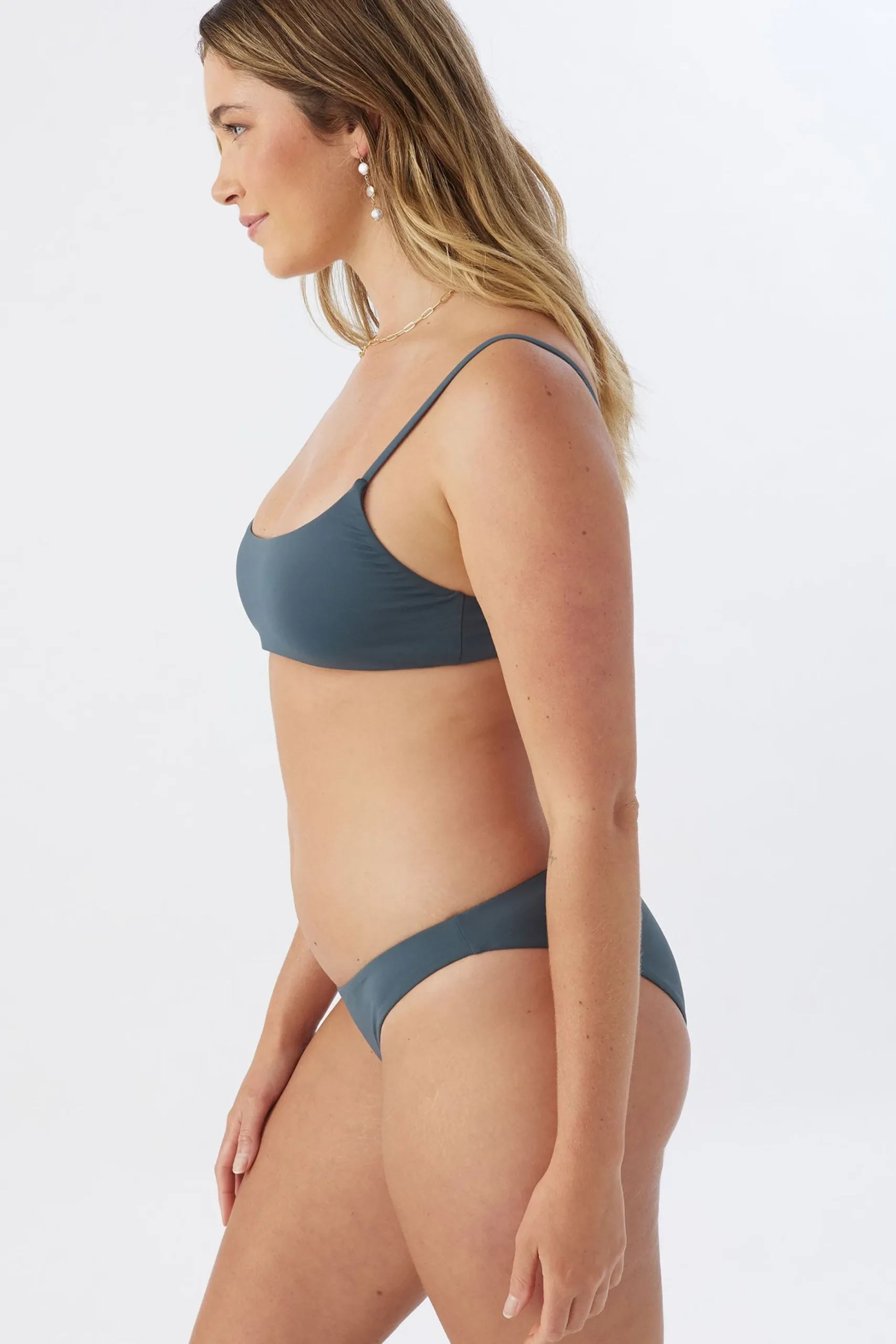 SALTWATER SOLIDS SURFSIDE BRALETTE TOP