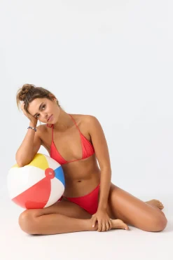 SALTWATER SOLIDS VENICE TRIANGLE TOP