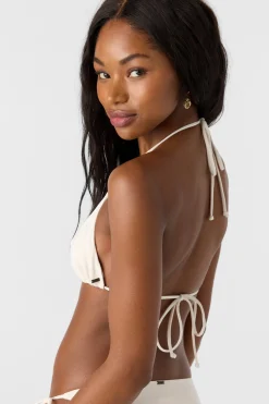 SALTWATER SOLIDS VENICE TRIANGLE TOP