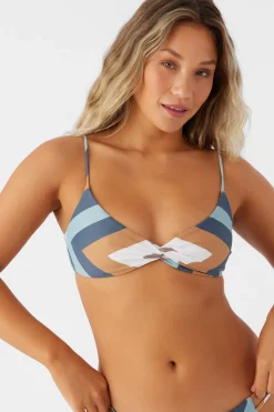 SOLI GEO MALIBU TWIST BRALETTE TOP