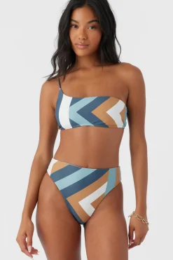 SOLI GEO SEAL BEACH ONE SHOULDER TOP