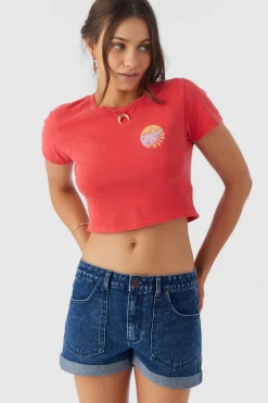 SUNSET SHORE TEE