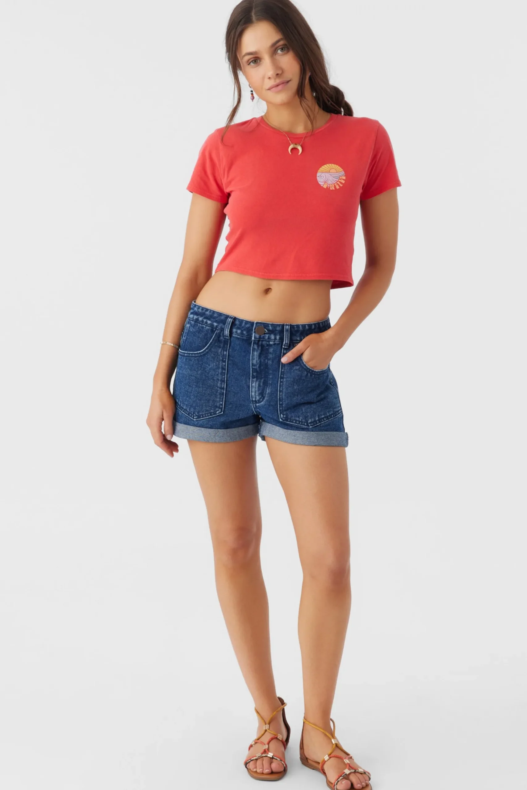 SUNSET SHORE TEE