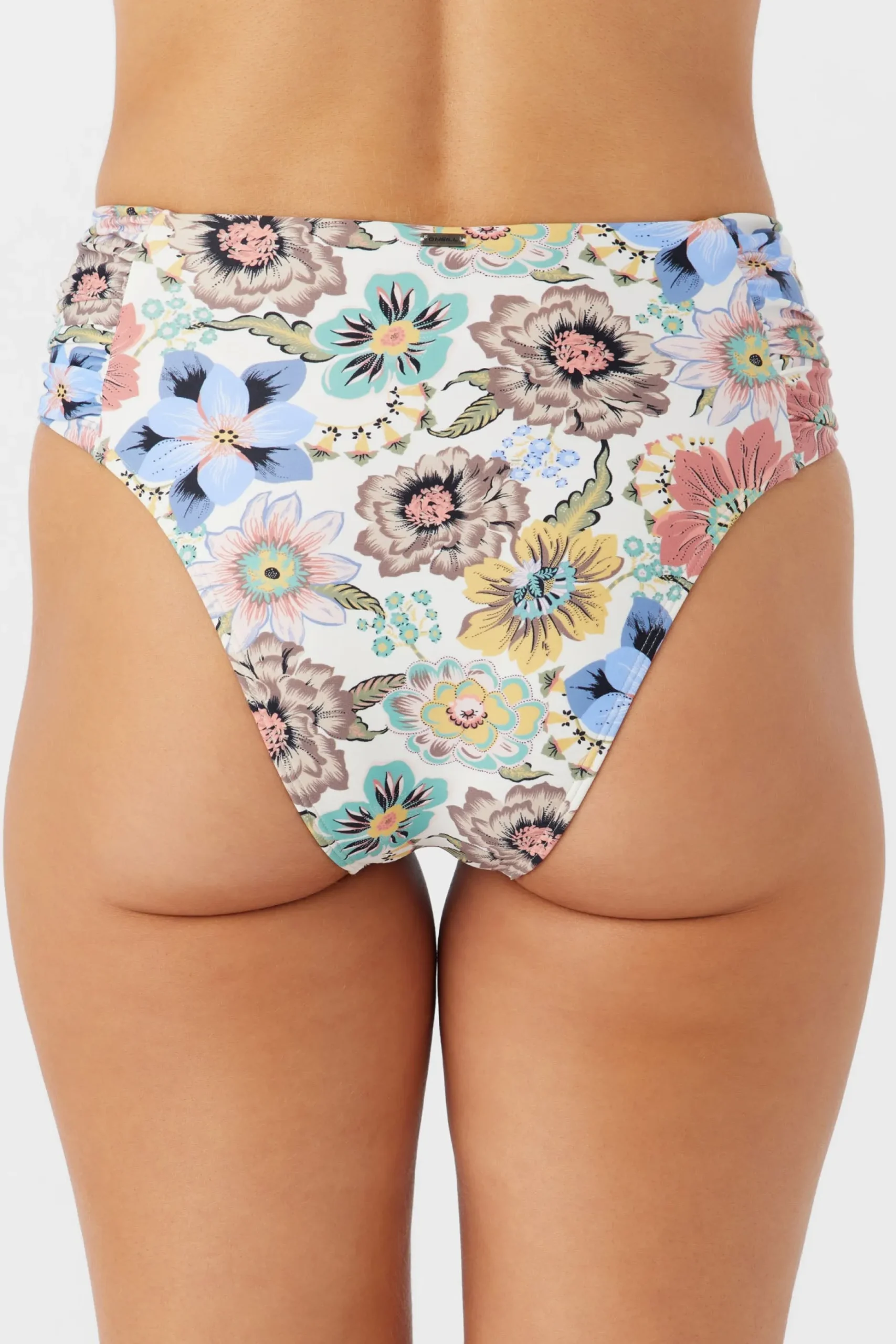 TALITHA FLORAL LONG BEACH HIGH WAIST CHEEKY BOTTOMS
