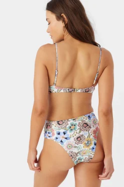 TALITHA FLORAL PISMO TALL TRI BRALETTE TOP