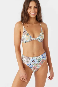 TALITHA FLORAL PISMO TALL TRI BRALETTE TOP