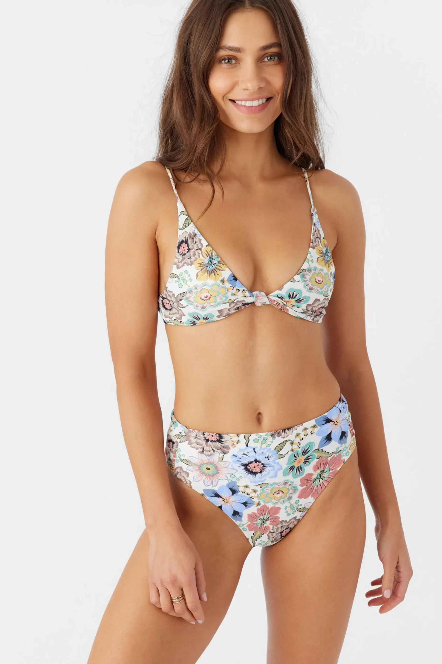 TALITHA FLORAL PISMO TALL TRI BRALETTE TOP