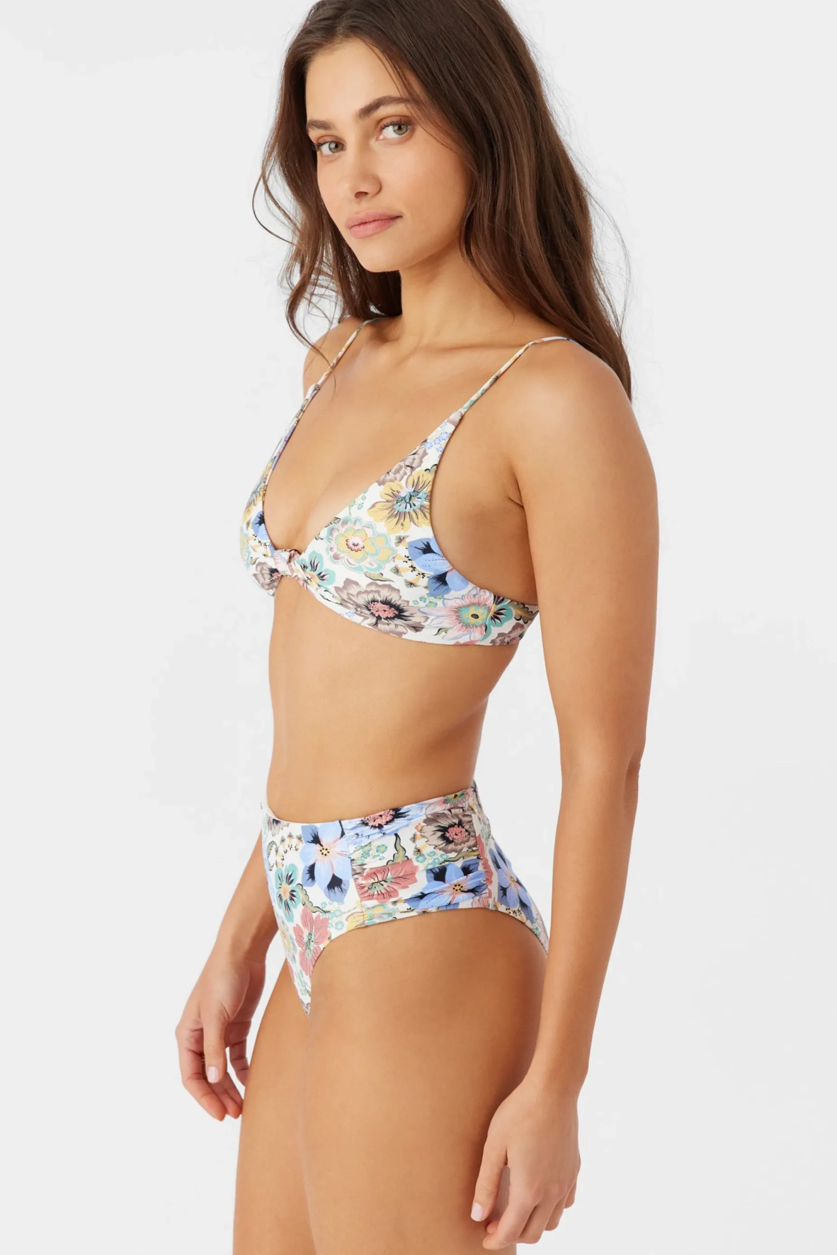 TALITHA FLORAL PISMO TALL TRI BRALETTE TOP
