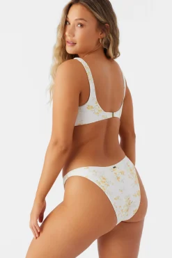 TATIANNA FLORAL FLAMENCO HIGH CUT CHEEKY BOTTOMS