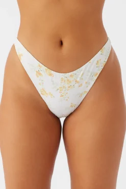 TATIANNA FLORAL FLAMENCO HIGH CUT CHEEKY BOTTOMS