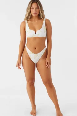 TATIANNA FLORAL POPOYO V-WIRE BRALETTE TOP