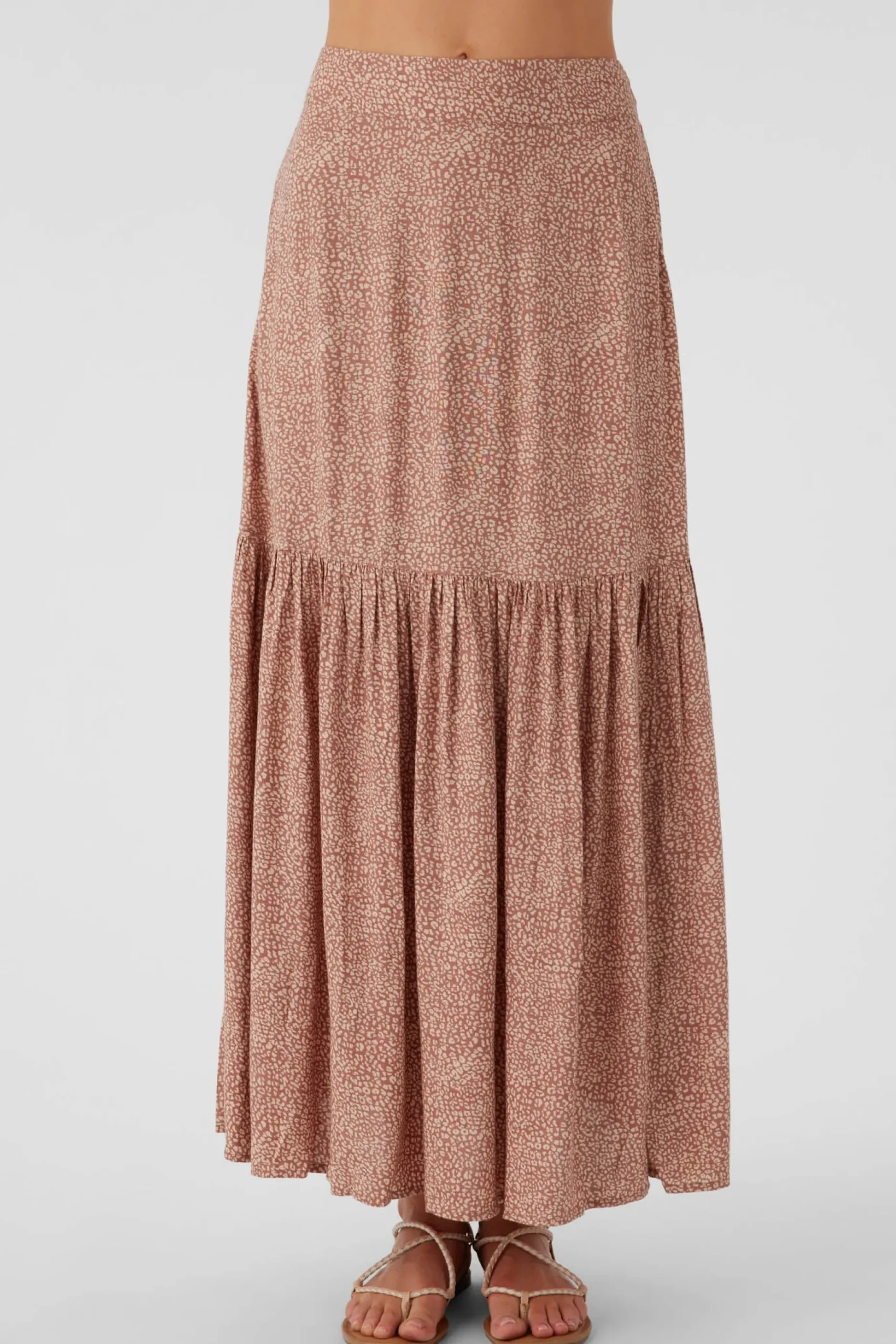 TINSLIE LORDES ANIMAL MAXI SKIRT