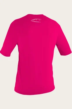 TODDLER BASIC SKINS 50+ S/S SUN SHIRT