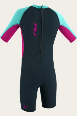 TODDLER REACTOR-2 2MM BACK ZIP S/S SPRING WETSUIT
