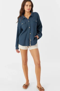 TOUR WAFFLE KNIT OVERSIZED FIT SHACKET