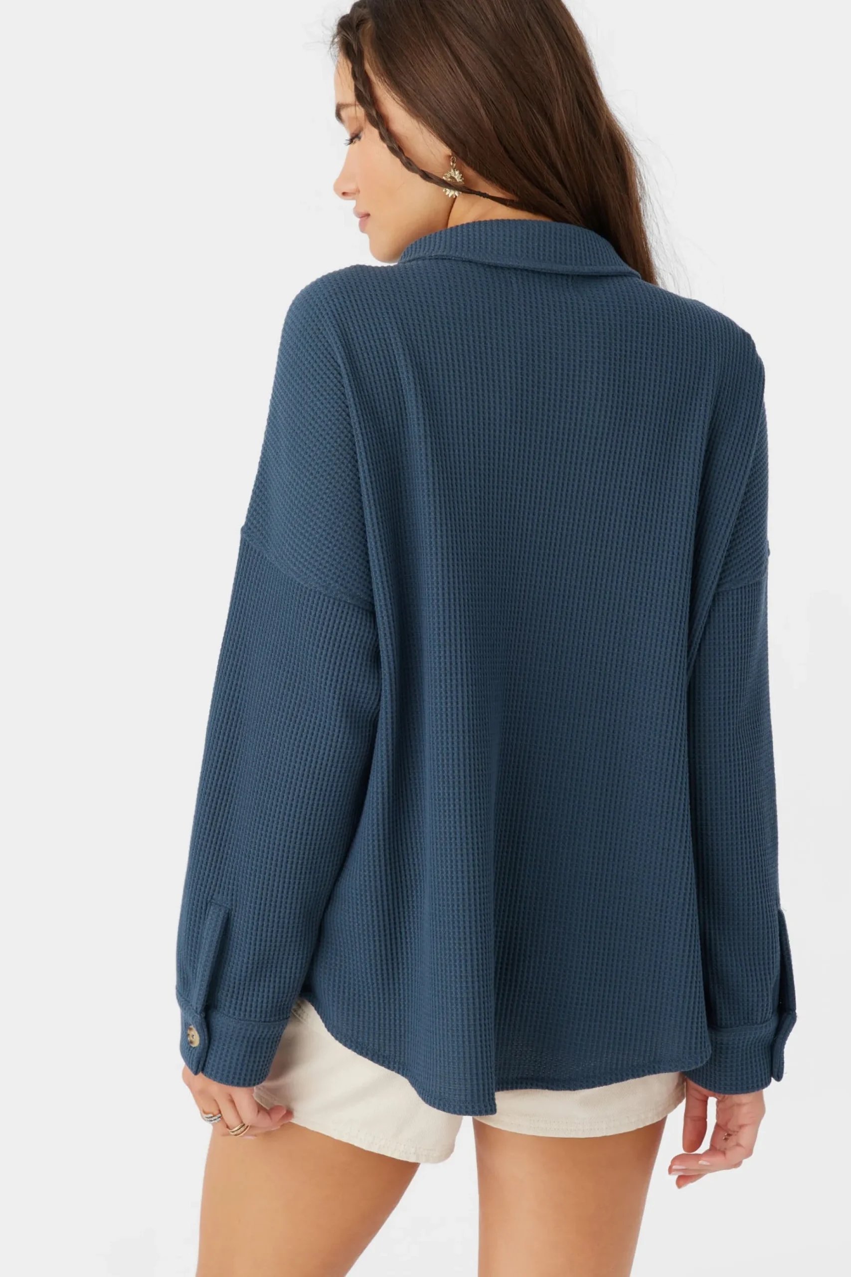 TOUR WAFFLE KNIT OVERSIZED FIT SHACKET