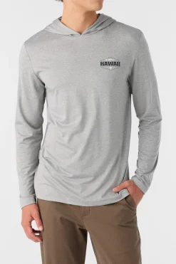 TRVLR UPF HOODED HAWAII LONG SLEEVE PULLOVER