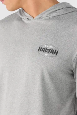 TRVLR UPF HOODED HAWAII LONG SLEEVE PULLOVER