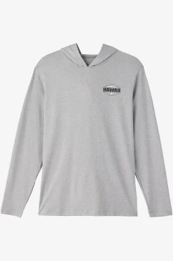 TRVLR UPF HOODED HAWAII LONG SLEEVE PULLOVER