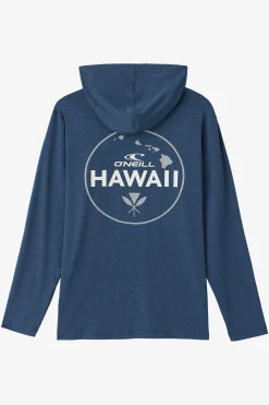 TRVLR UPF HOODED HAWAII PULLOVER