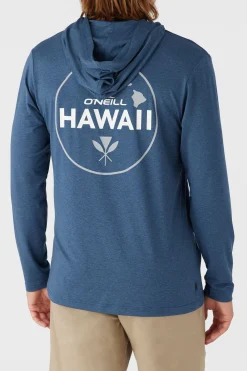 TRVLR UPF HOODED HAWAII PULLOVER