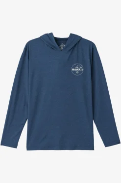 TRVLR UPF HOODED HAWAII PULLOVER