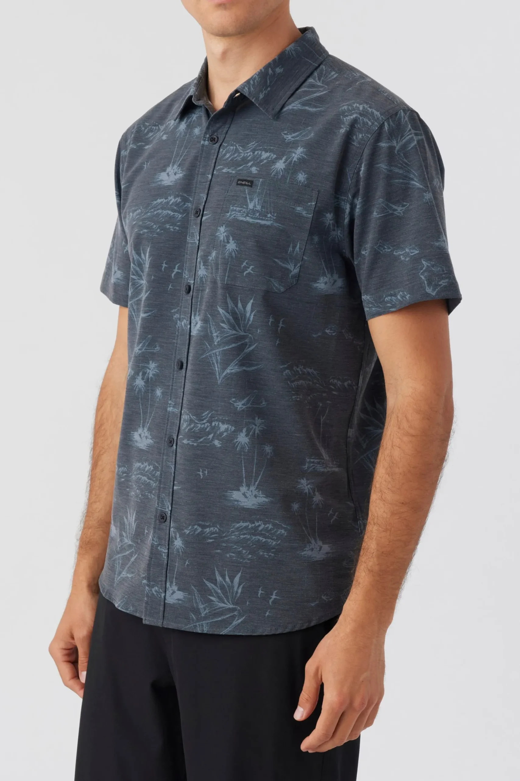 TRVLR UPF TRAVERSE HAWAII RELAXED FIT SHIRT
