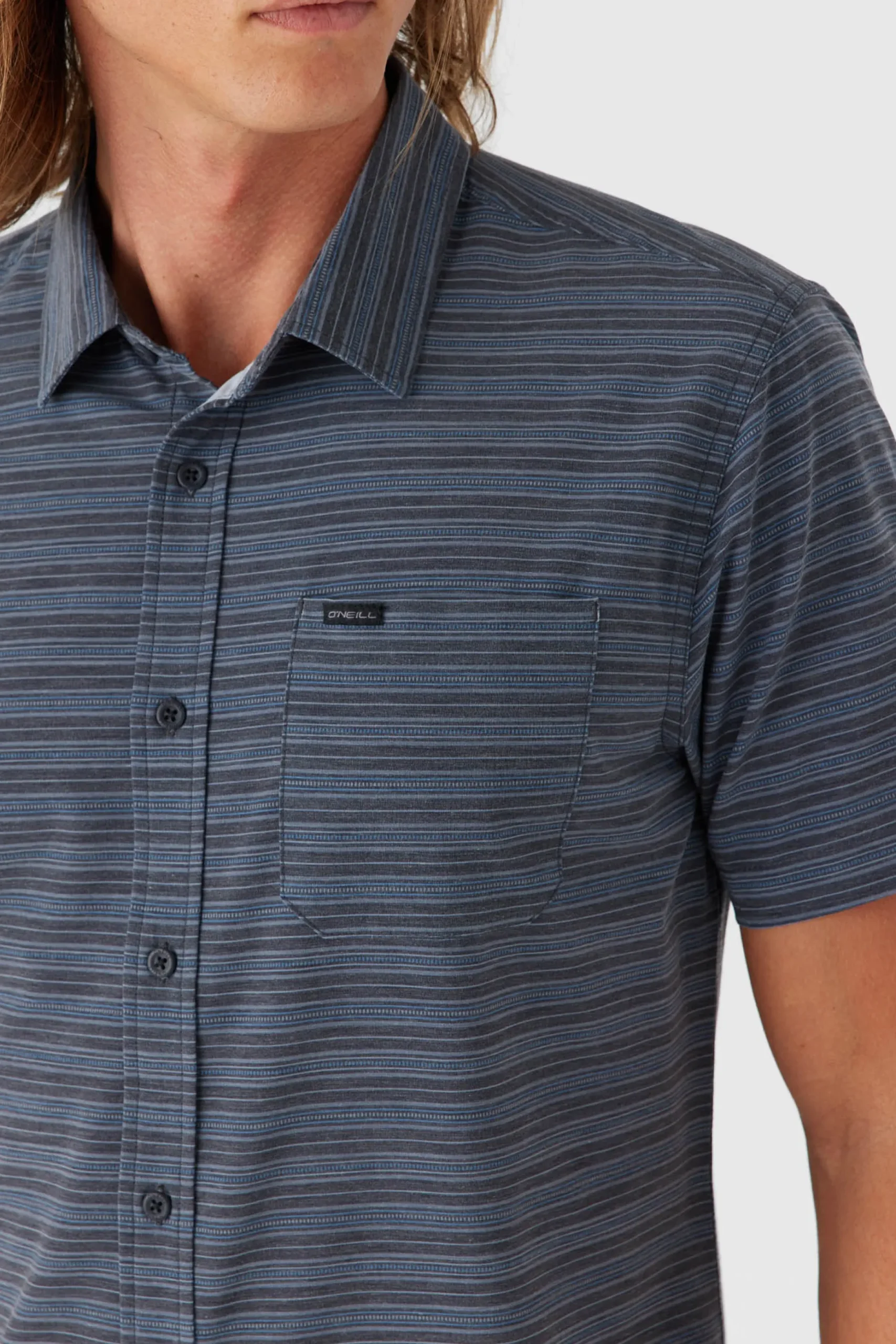 TRVLR UPF TRAVERSE STRIPE STANDARD FIT SHIRT