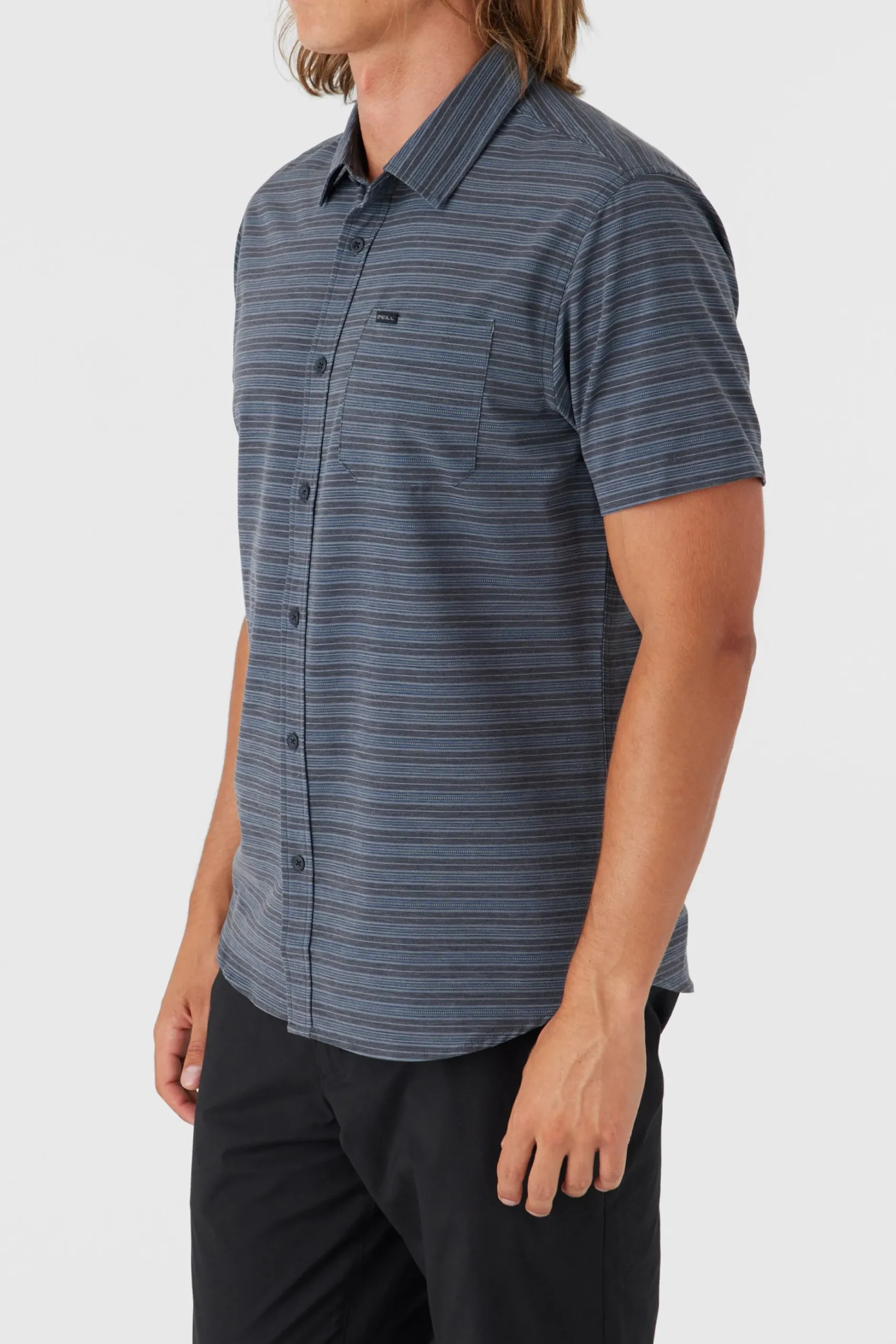 TRVLR UPF TRAVERSE STRIPE STANDARD FIT SHIRT