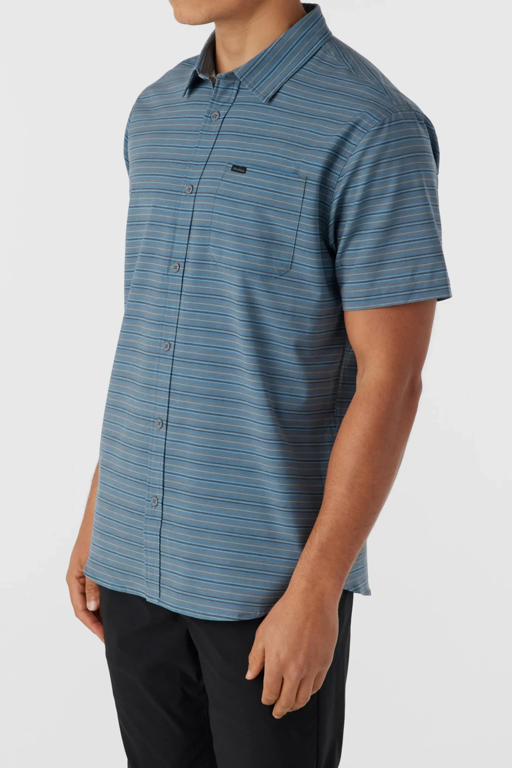 TRVLR UPF TRAVERSE STRIPE STANDARD FIT SHIRT