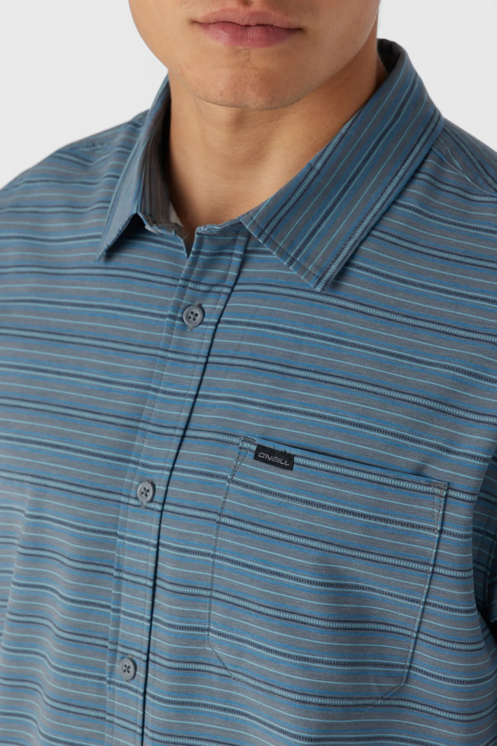 TRVLR UPF TRAVERSE STRIPE STANDARD FIT SHIRT
