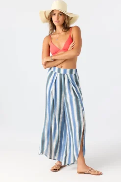 TYMEA FADED STRIPE FLY AWAY BEACH PANTS
