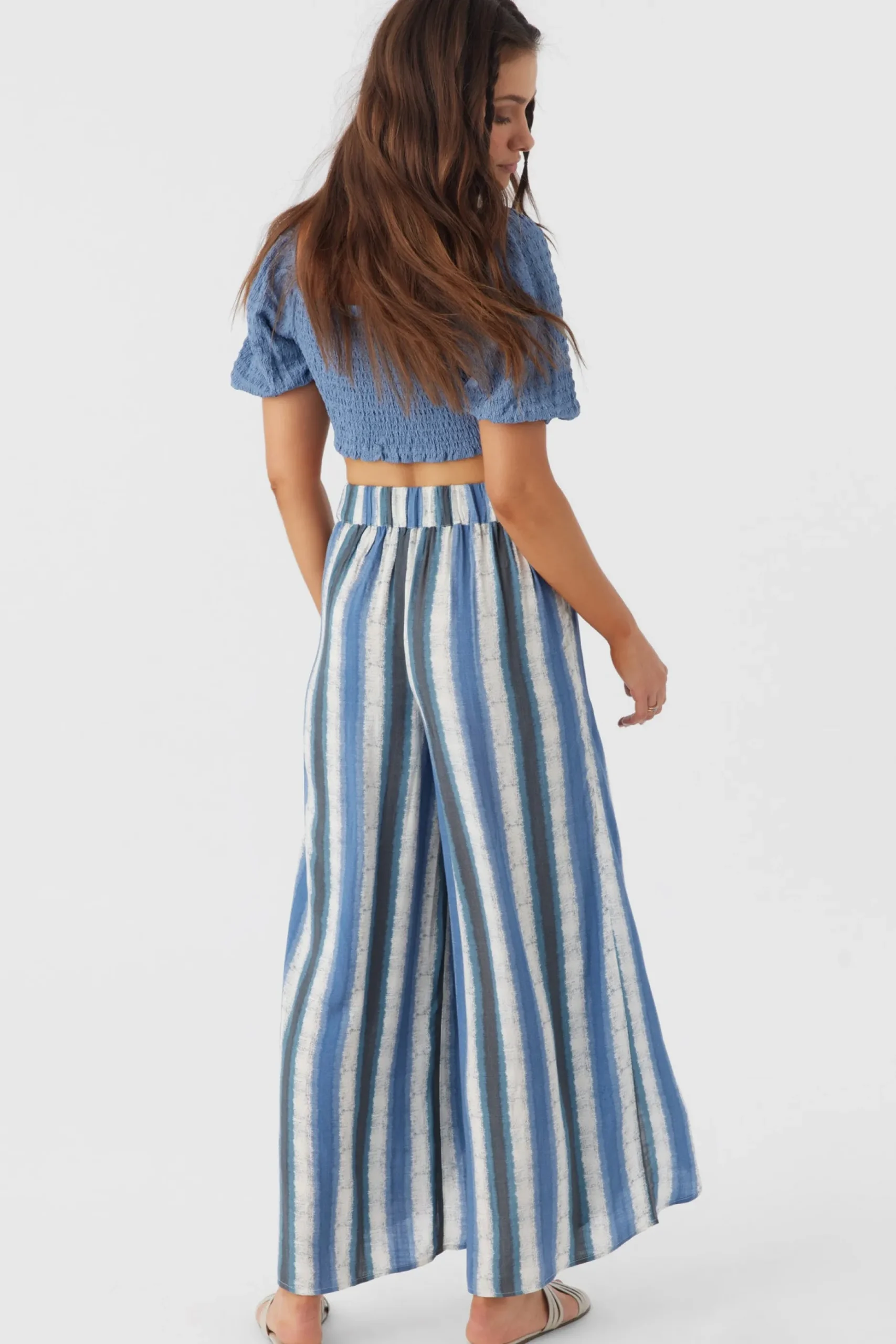 TYMEA FADED STRIPE FLY AWAY BEACH PANTS