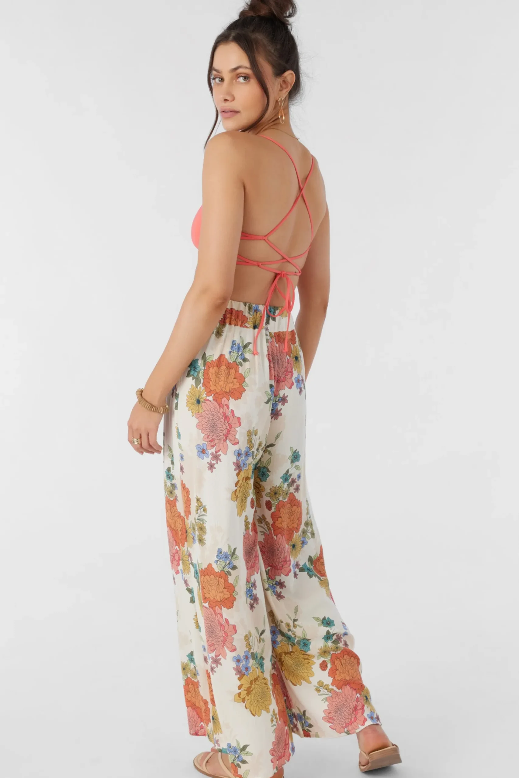 TYMEA KALI FLORAL FLY AWAY BEACH PANTS