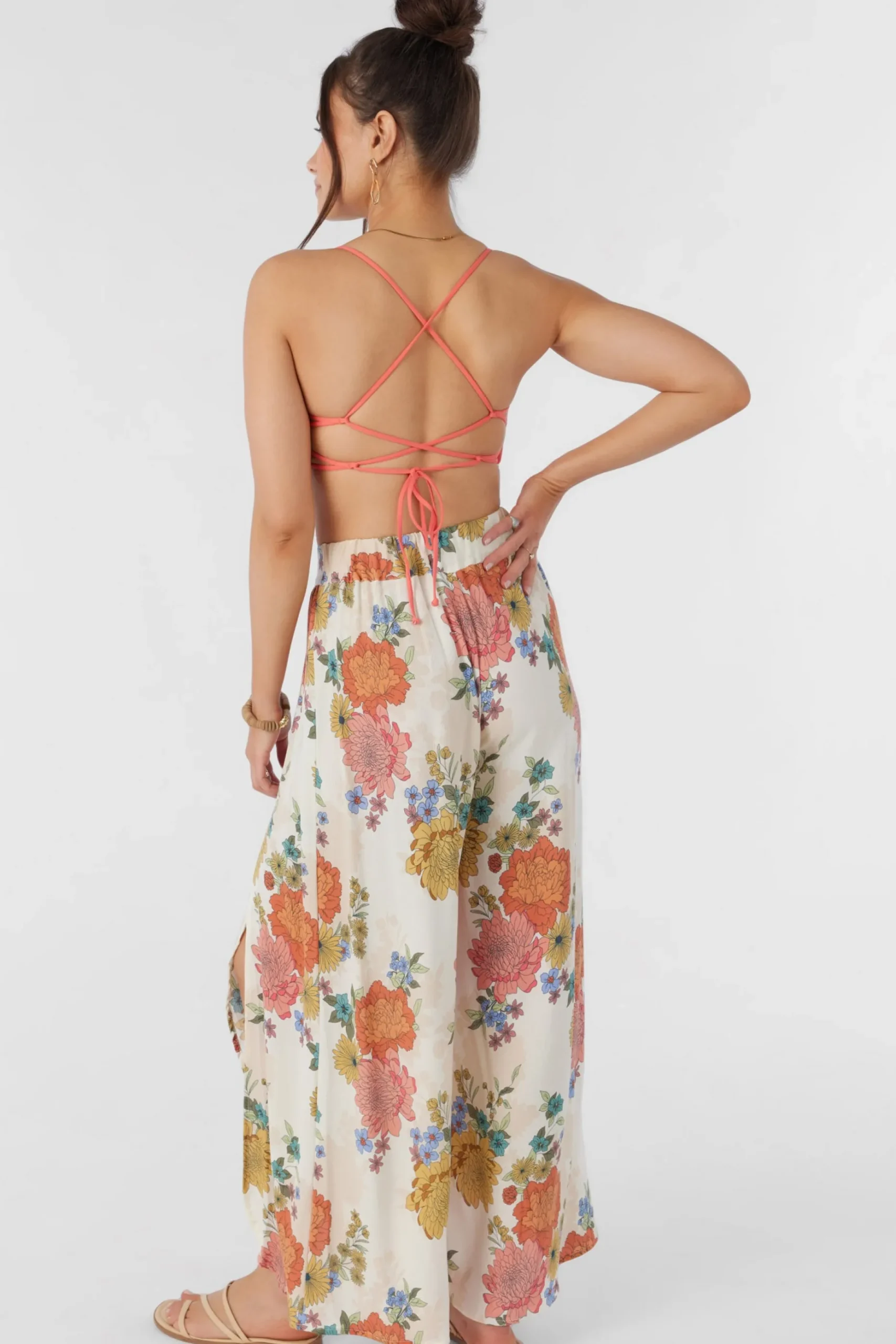 TYMEA KALI FLORAL FLY AWAY BEACH PANTS