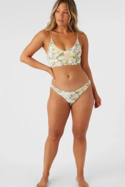 VEDA TROPICAL MIDDLES LONGLINE BRALETTE TOP