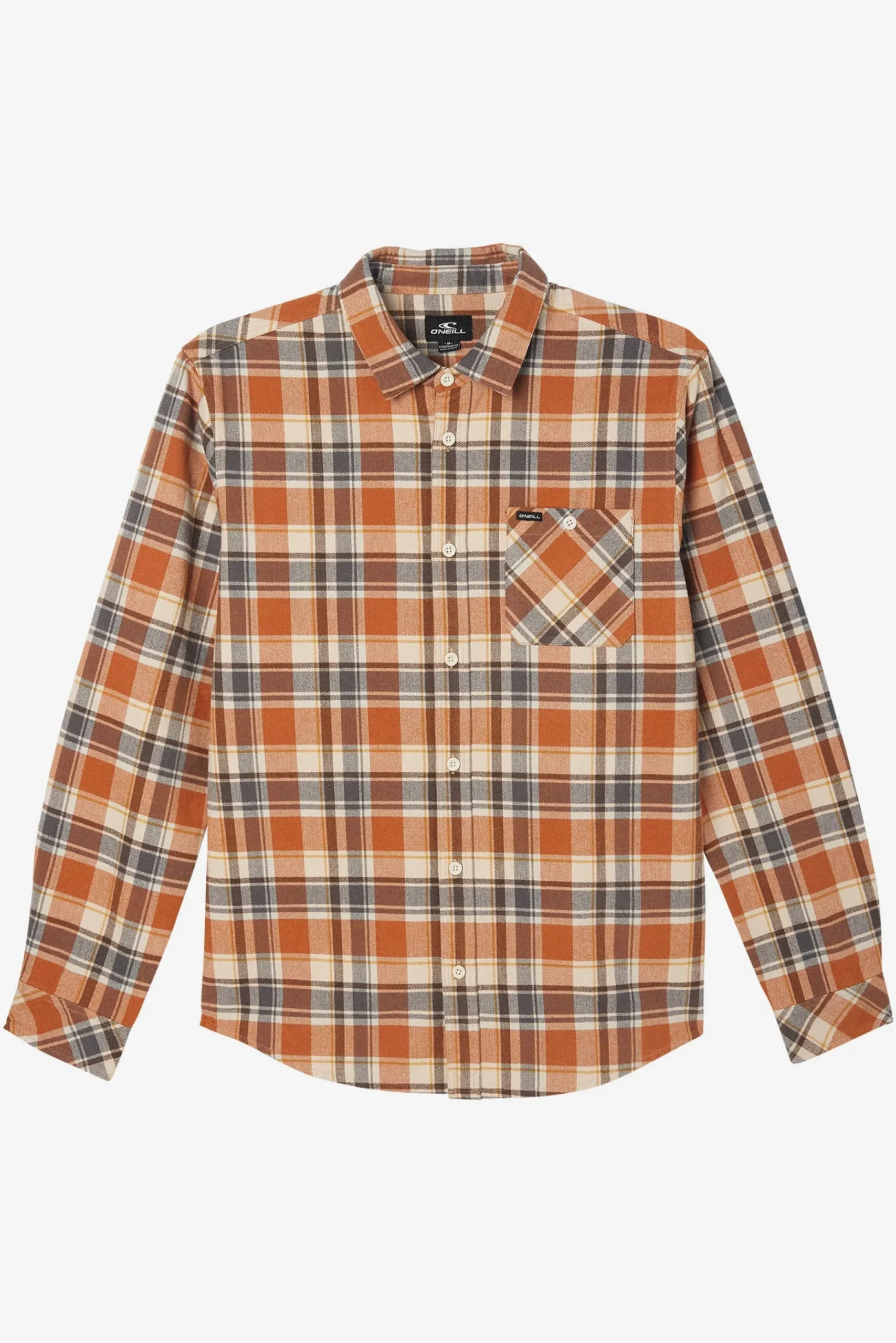 WINSLOW PLAID FLANNEL LONG SLEEVE SHIRT