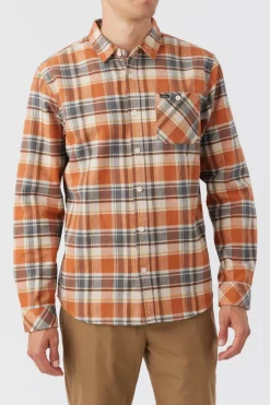 WINSLOW PLAID FLANNEL LONG SLEEVE SHIRT
