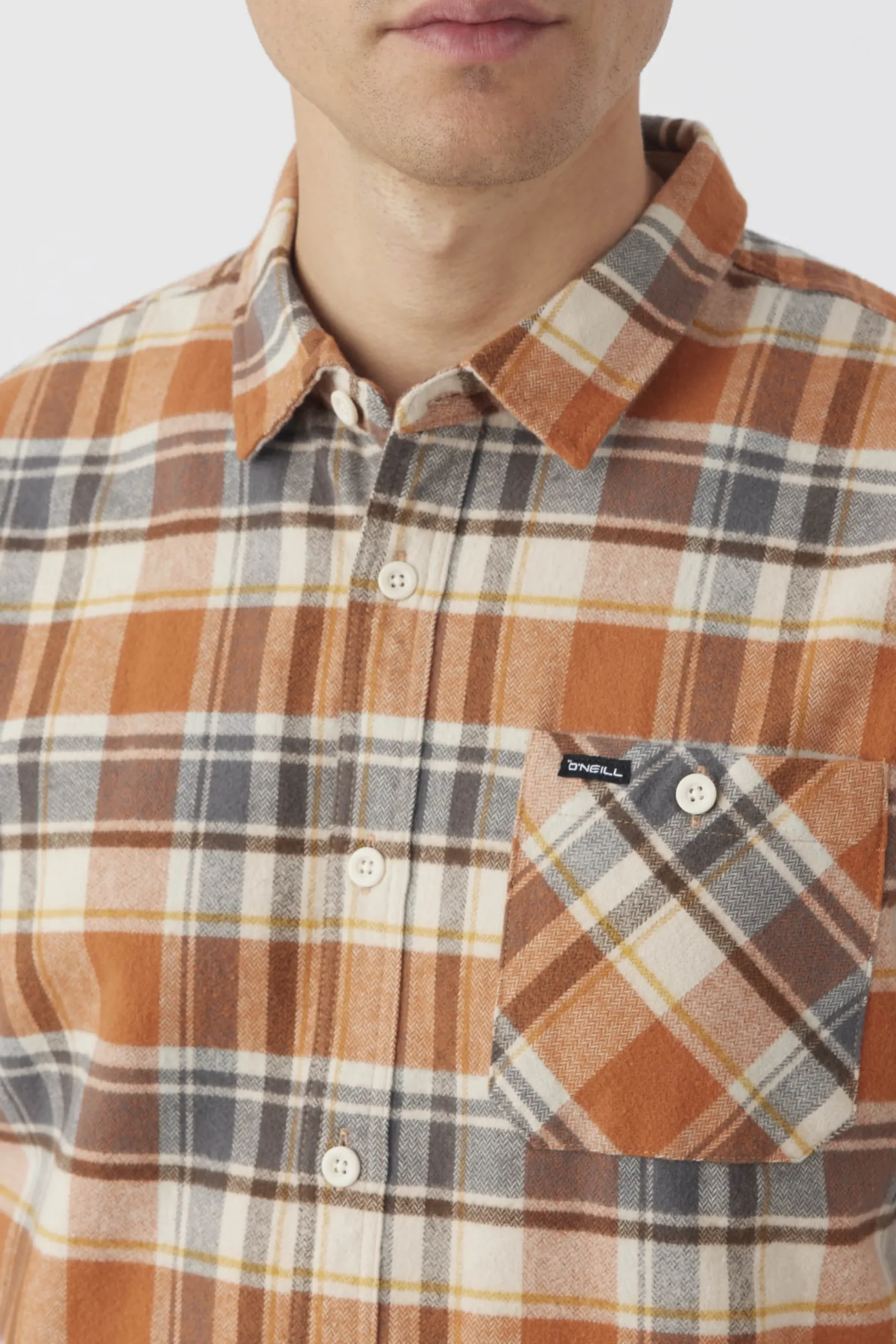 WINSLOW PLAID FLANNEL LONG SLEEVE SHIRT