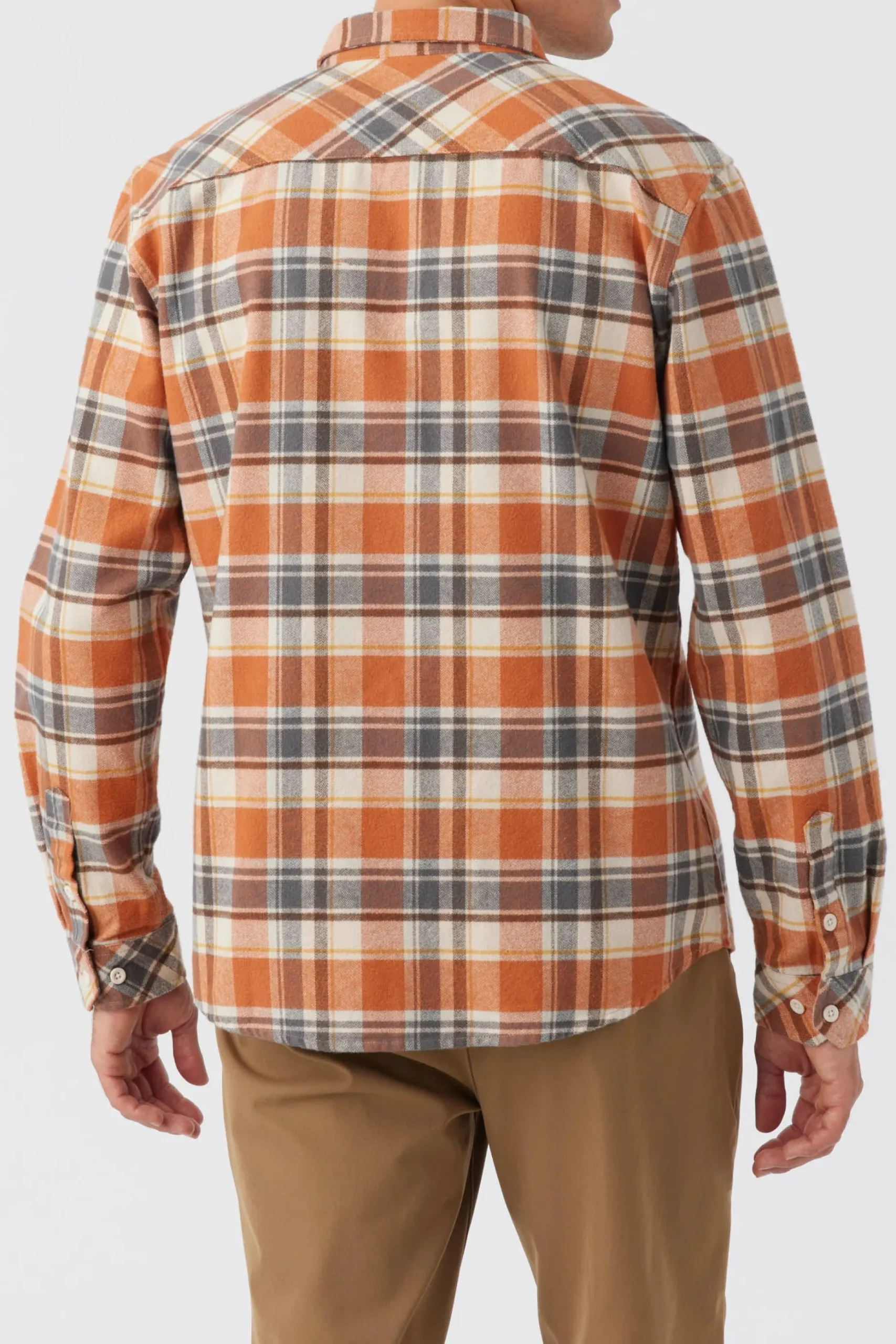 WINSLOW PLAID FLANNEL LONG SLEEVE SHIRT