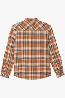 WINSLOW PLAID FLANNEL LONG SLEEVE SHIRT