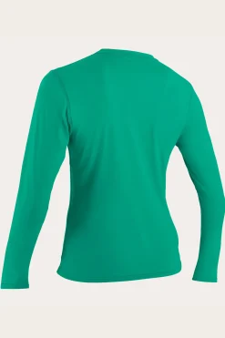 WOMEN'S BASIC 50+ L/S SUN SHIRT