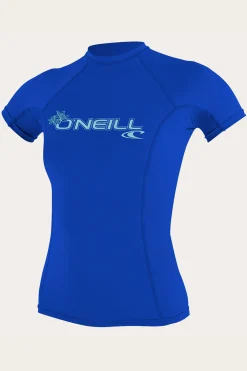 WOMEN'S BASIC 50+ S/S RASH GUARD