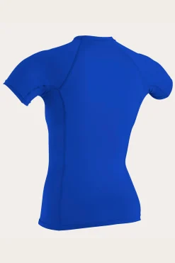 WOMEN'S BASIC 50+ S/S RASH GUARD