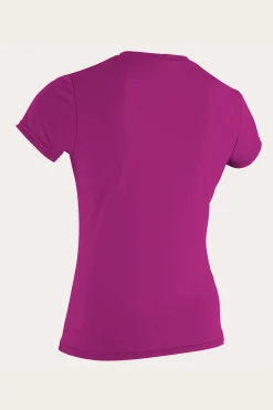 WOMEN'S BASIC S/S SUN SHIRT