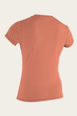 WOMEN'S BASIC S/S SUN SHIRT