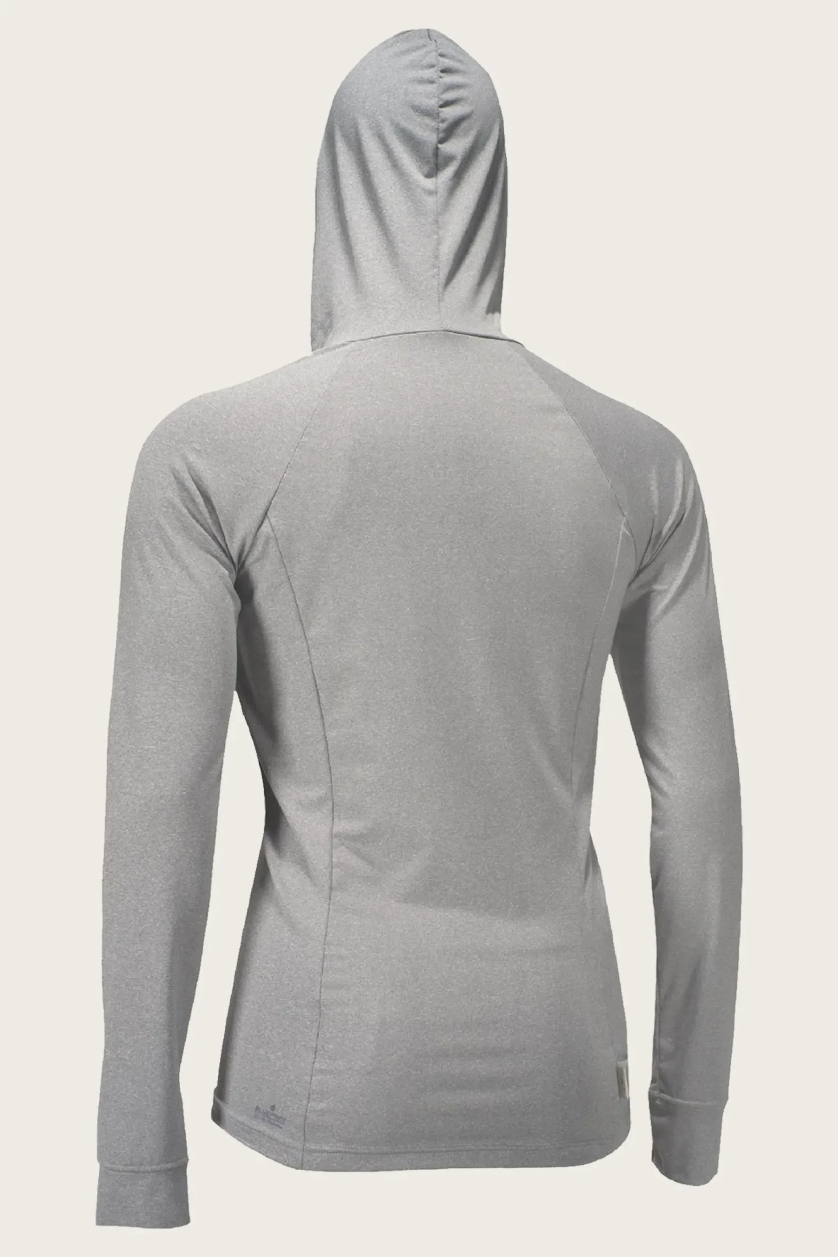 WOMEN'S BLUEPRINT L/S FRONT ZIP SUN HOODIE