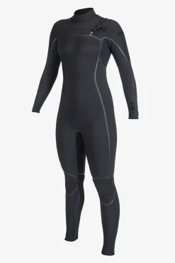 WOMEN'S HYPERFREAK FIRE 3/2MM+ CHEST ZIP FULL WETSUIT